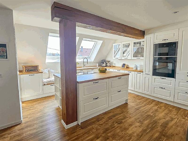 Wohnküche der Maisonette in Kirchheim-Jesingen
